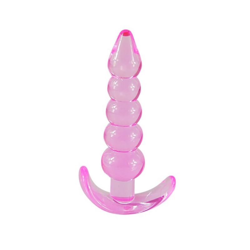 GENERICO - Plug De Silicona Rosado - 12cm x 3cm