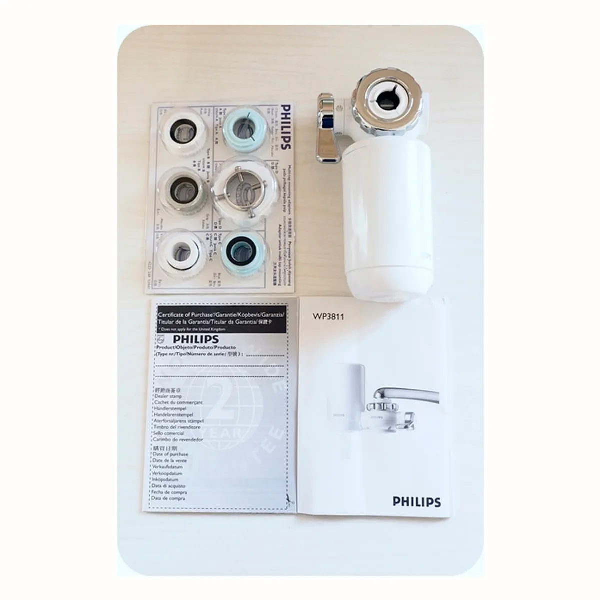 PHILIPS - Purificador de agua del grifo Philips WP3811