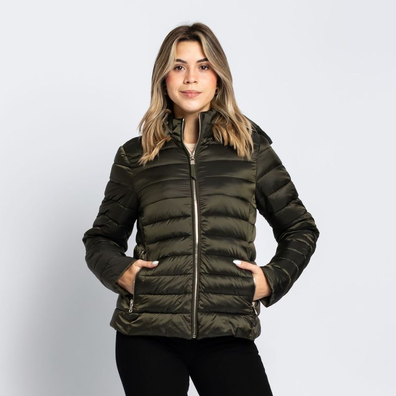 PARADA 111 - CASACA C CAPUCHA MODA MUJER PARADA111 ANGIE