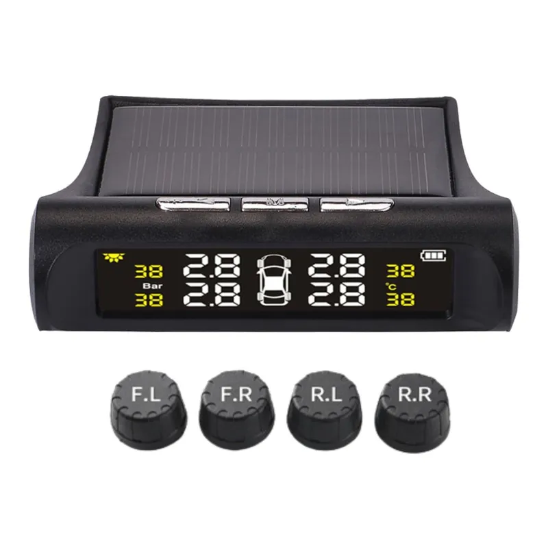 SEISA - Medidor Presión Llantas SEISA Solar con Alarma AMK-X6