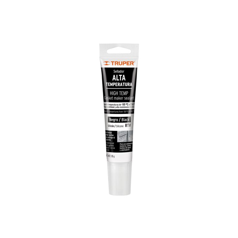 TRUPER - Silicona negra para altas temperaturas 85 g - 17567