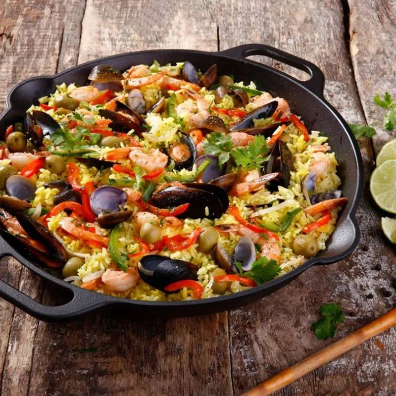 VICTORIA - Sarten Paellera 13" Precurada 2 Asas - Victoria 55145011