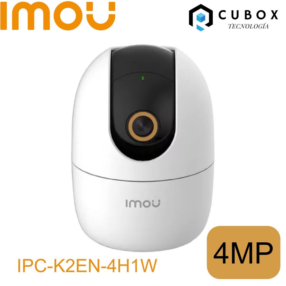 IMOU - CÁMARA DE SEGURIDAD IMOU IP Ranger 2 4MP IPC-K2EN-4H1W 2K+ Blanco
