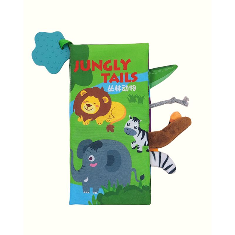 GENERICO - Libro Sensorial para Bebé 3D de Animales de la Selva