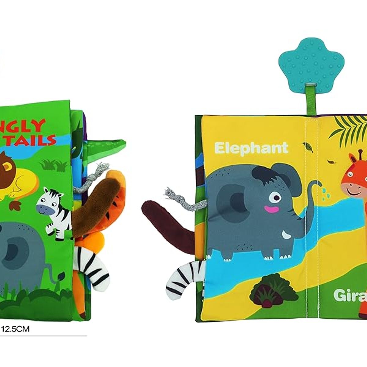 GENERICO - Libro Sensorial para Bebé 3D de Animales de la Selva