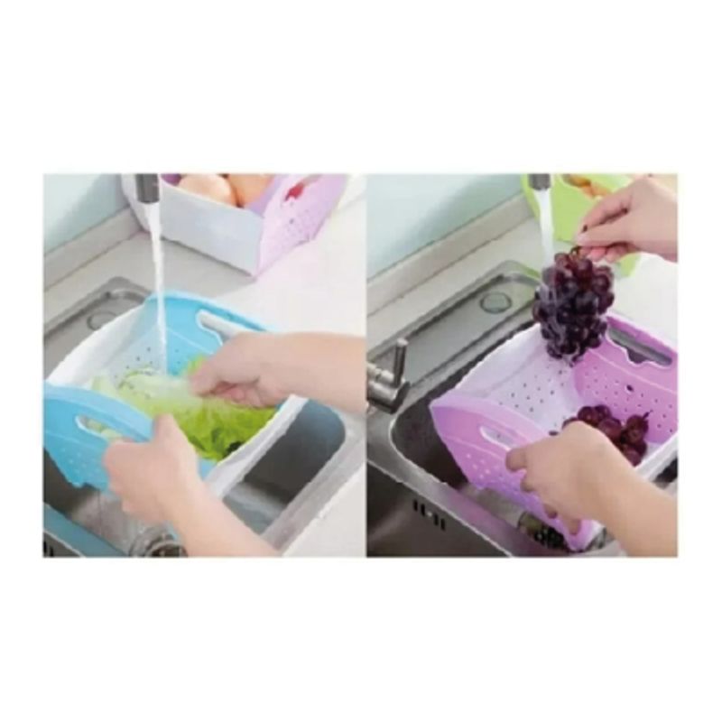 GENERICO - ESCURRIDOR PLEGABLE DE ALIMENTOS