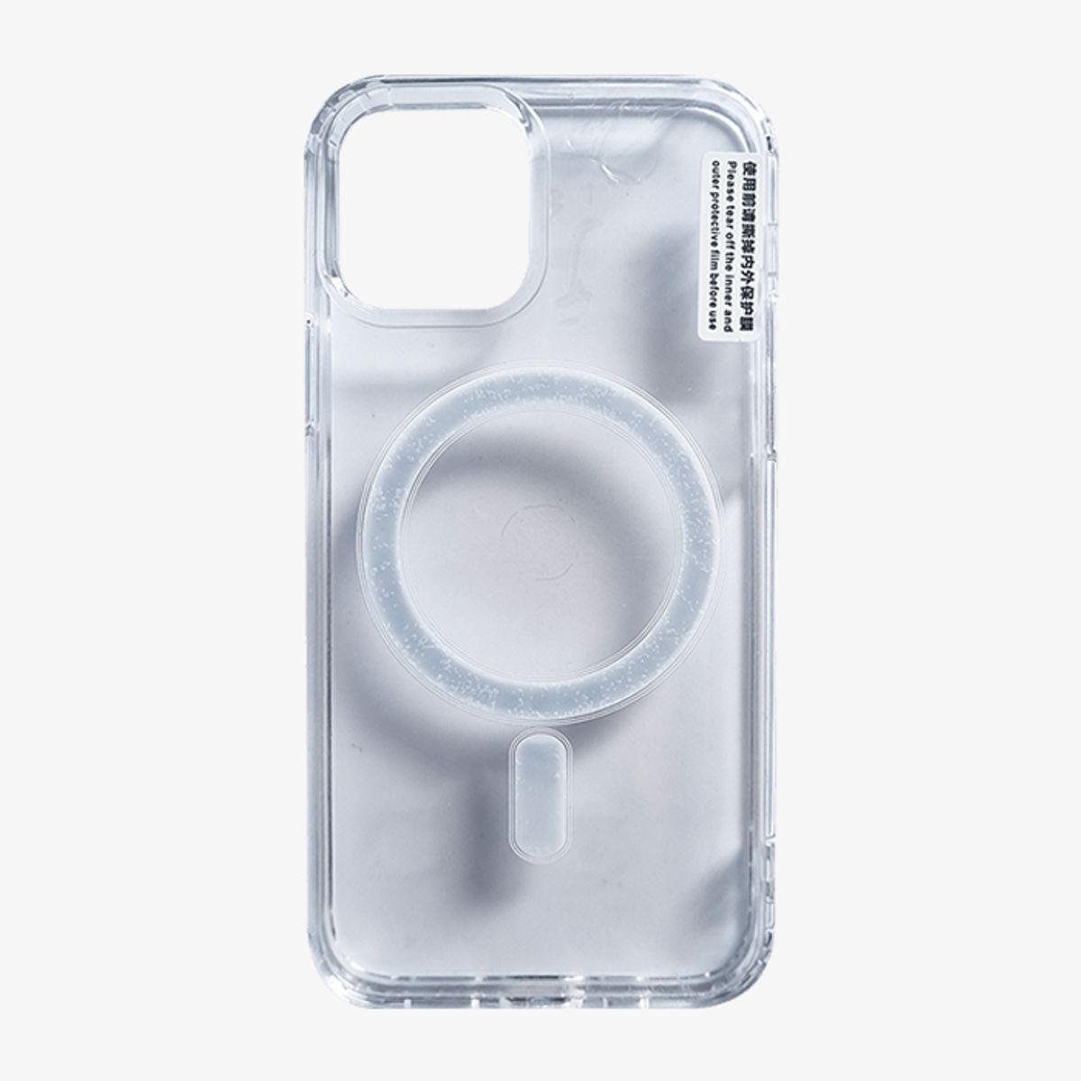 GENERICO - FUNDA PROTECTOR TRANSPARENTE PARA IPHONE 1212PRO