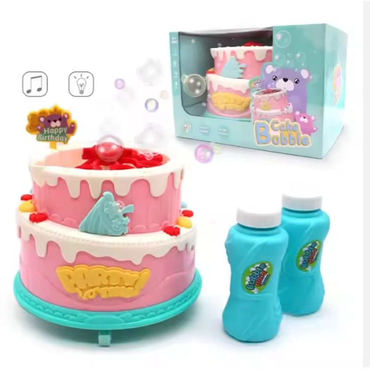 GENERICO - Máquina de burbujas torta