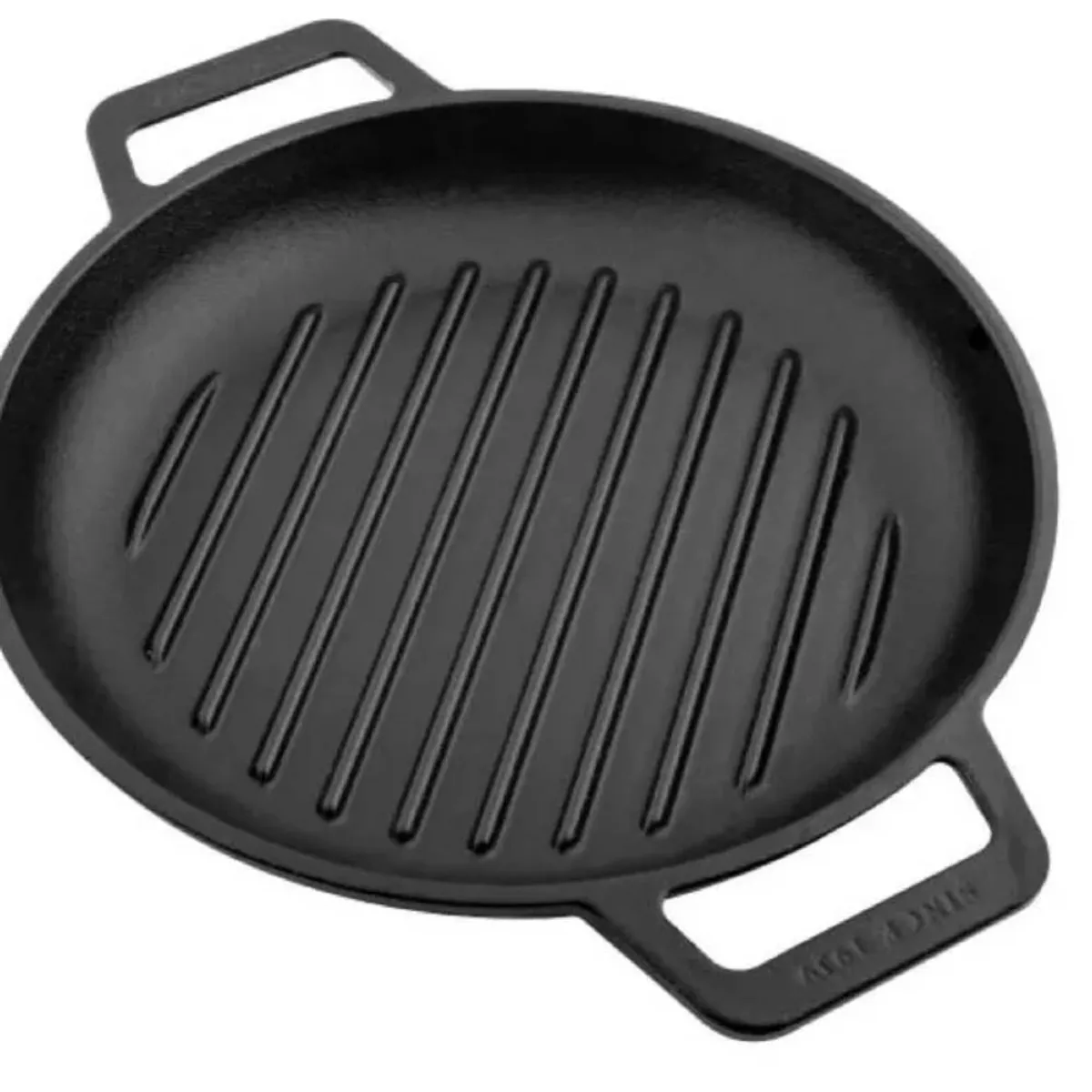VICTORIA - Sarten Hierro Fundido RedPrecurado Doble Asa Grill 1025 Cm - Victoria
