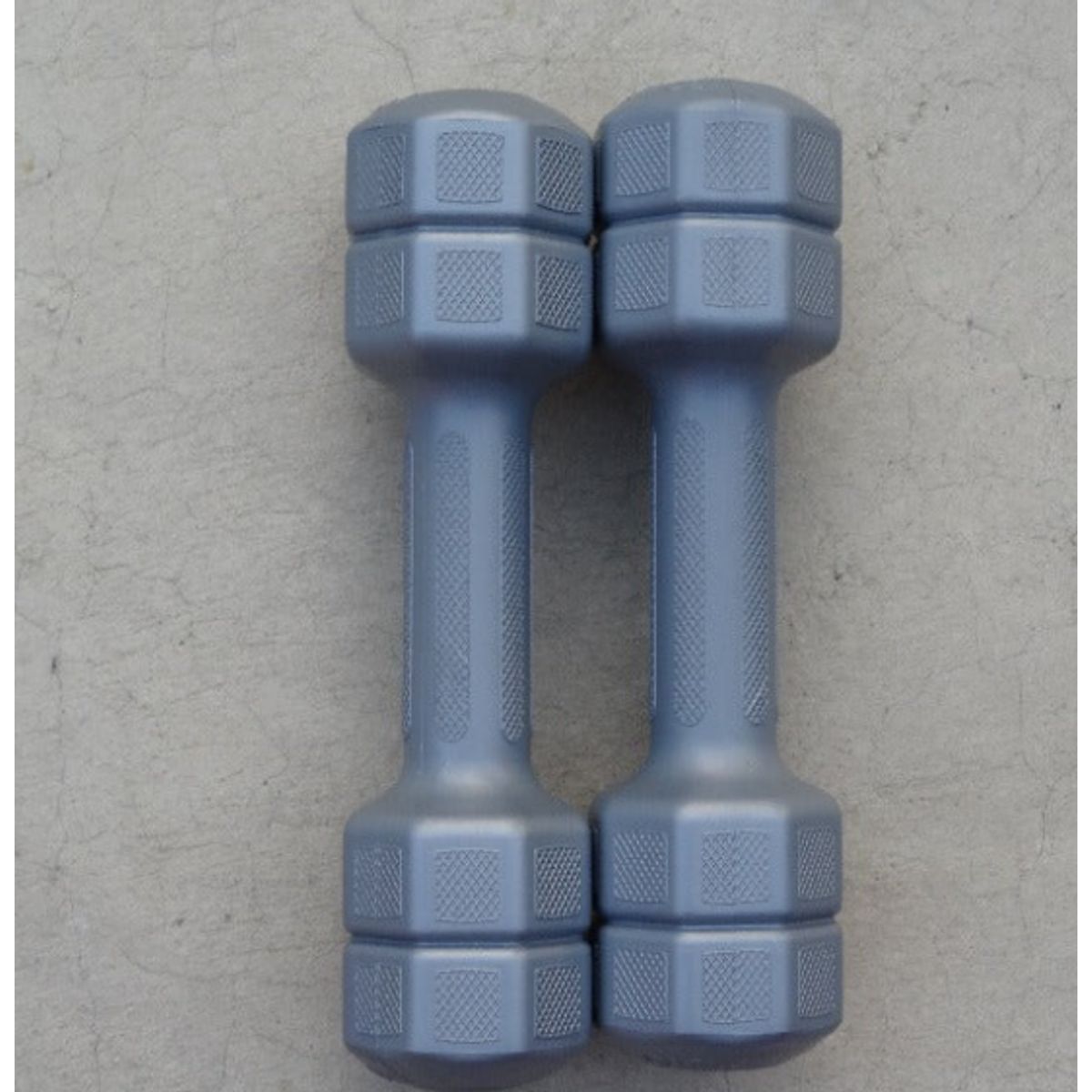 GENERICO - Mancuernas 1.5 Kg Pesa Hexagonal Mancuerna PVC Pesas