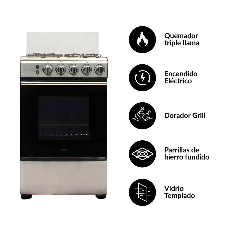 FDV - Cocina de pie FDV Expert 60 2.0 Gas Natural