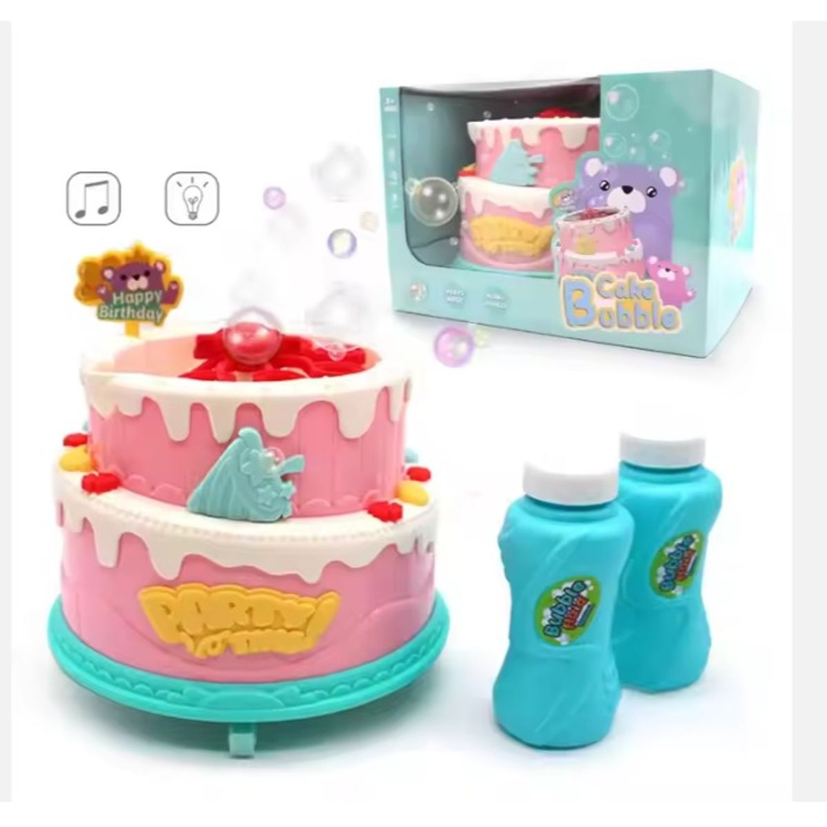 GENERICO - Máquina de burbujas torta