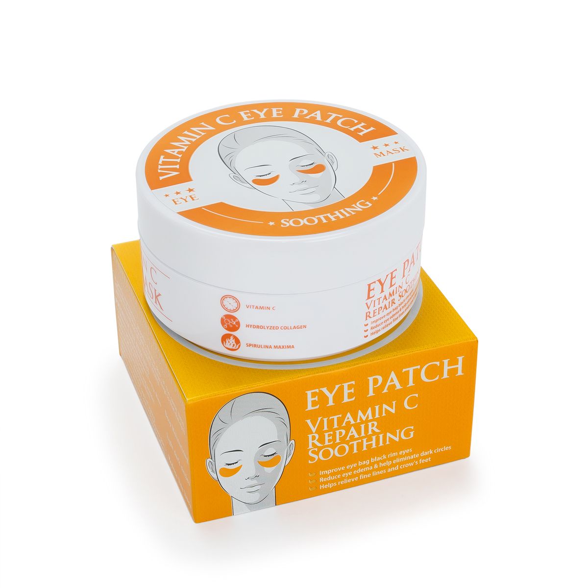 WOKALI - Parches para Ojos WOKALI Vitamina C CAJA 60 UND