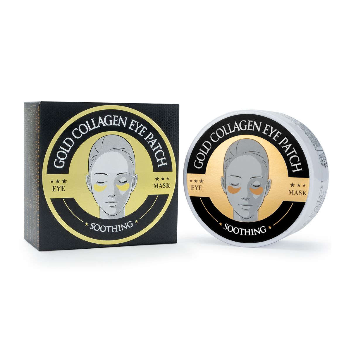 WOKALI - Parches para Ojos WOKALI Gold Colágeno CAJA 60 UND