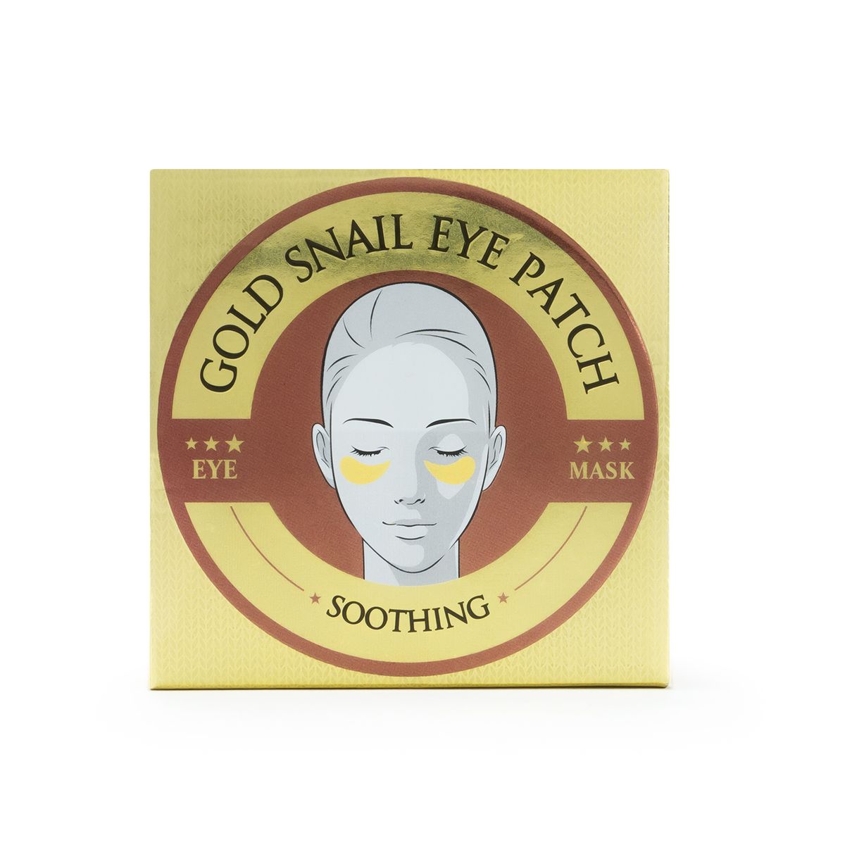 WOKALI - Parches para Ojos WOKALI Gold Snail CAJA 60 UND