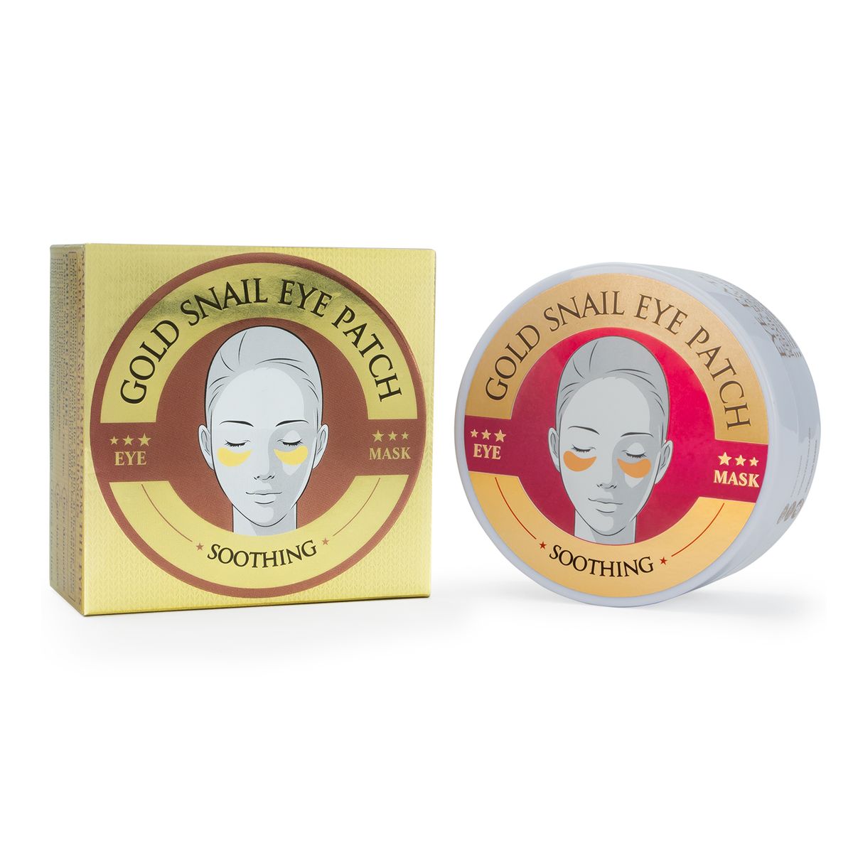 WOKALI - Parches para Ojos WOKALI Gold Snail CAJA 60 UND