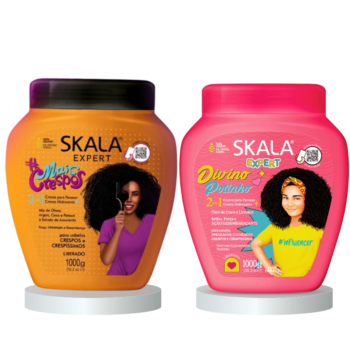 SKALA - DUO DE CREMAS SKALA MAIS CRESPOS Y DIVINO POTHINJO KIDS