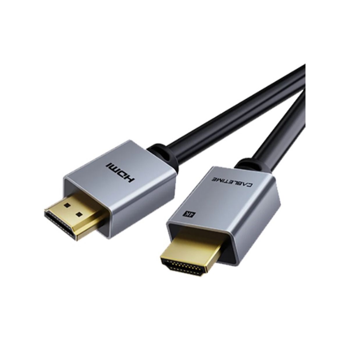 GENERICO - Cable HDMI 2.0 chapado en oro 4K 60Hz 1MT para TV PS4