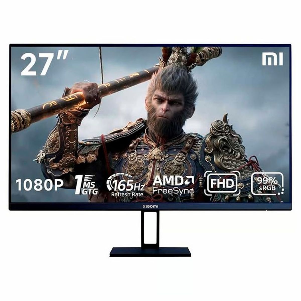 XIAOMI - MONITOR GAMER G27i XIAOMI 27 165HZ 1Ms FreeSync PREMIUN HDR10 sRGB 99%