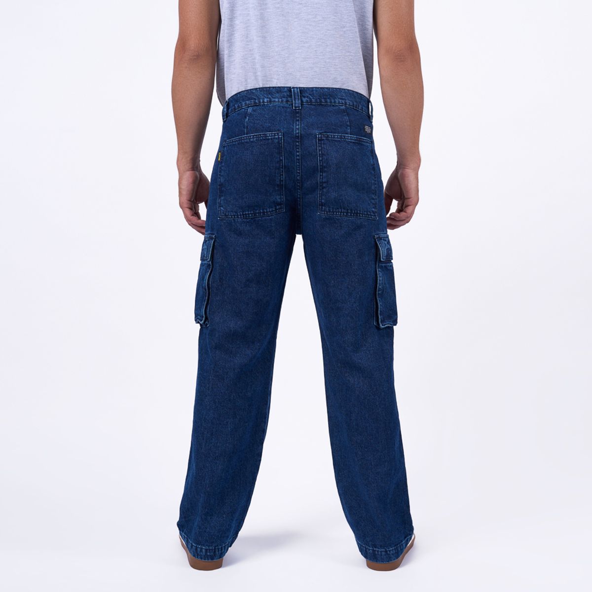 BRONCO - JEAN CARGO KP25ROB-W DENIM RIGIDO