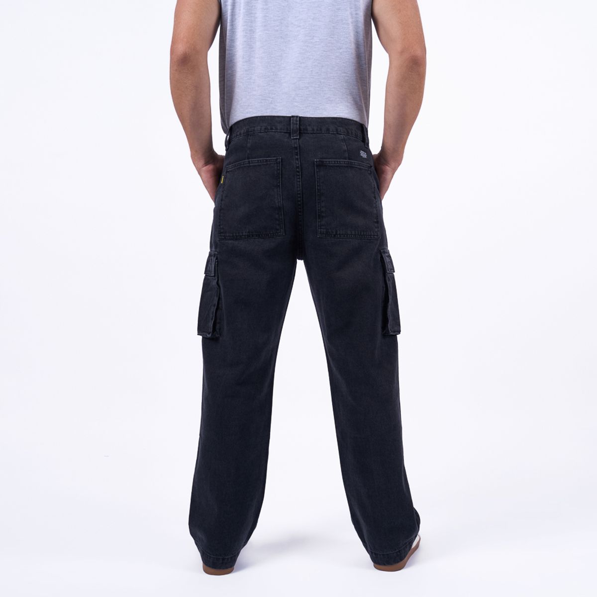 BRONCO - JEAN CARGO KP25ROB-W DENIM RIGIDO