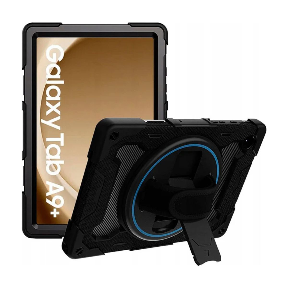 FUNDAANTIGOLPES - Funda Antigolpe 360° para tablet Samsung A9 Plus 11"  Negro