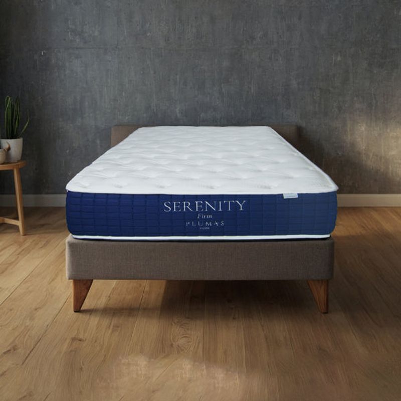 PLUMAS - Colchón Serenity Firm Memory Foam King