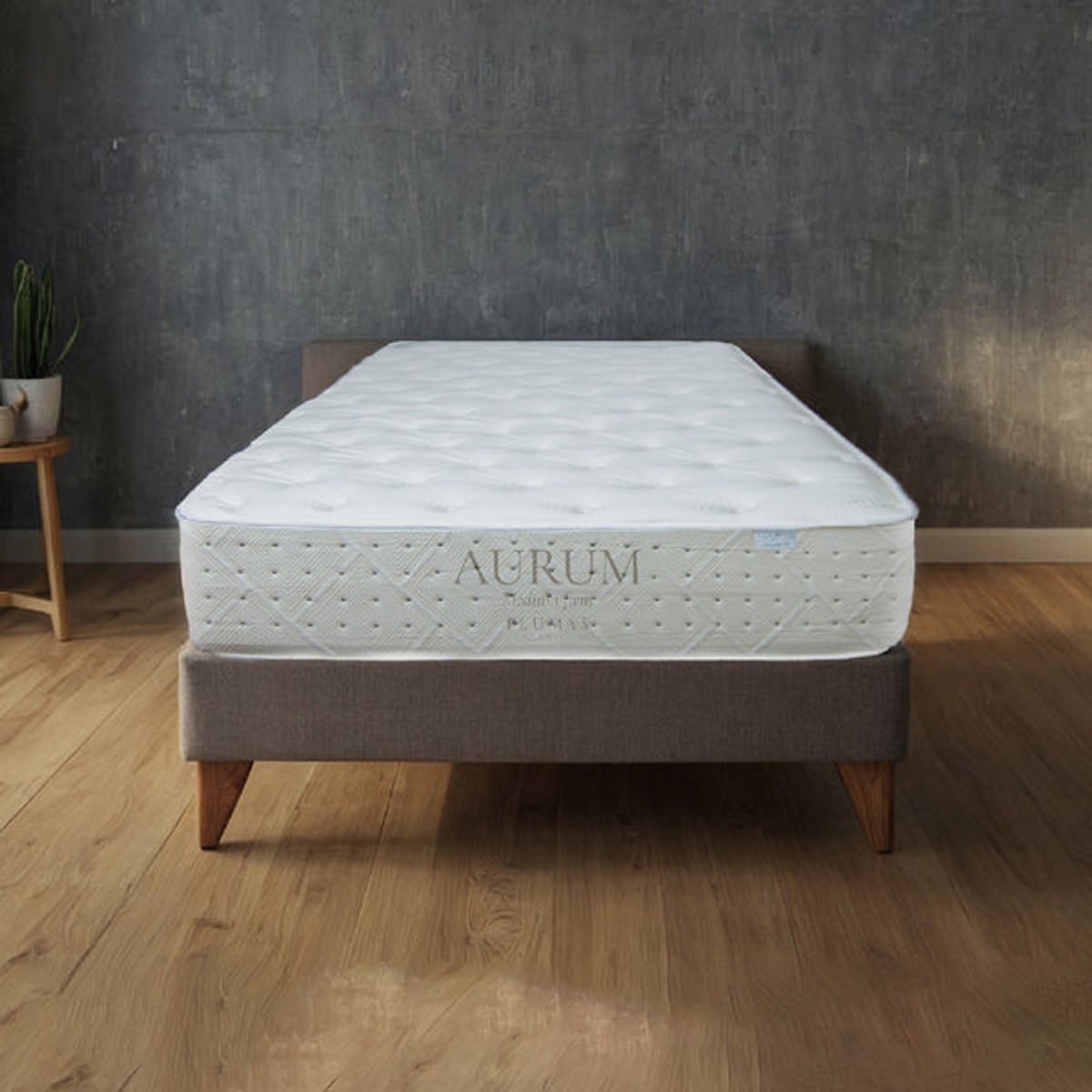 PLUMAS - Colchón Aurum Medium Firm- Cloud Memory Foam Queen