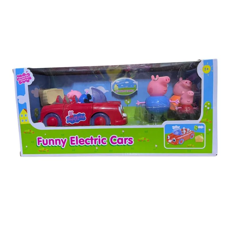 GENERICO - Carro de Peppa Pig con Personajes