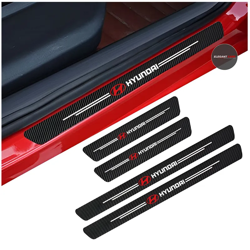 GENERICO - Proctector De pisaderas 4pcs Hyundai