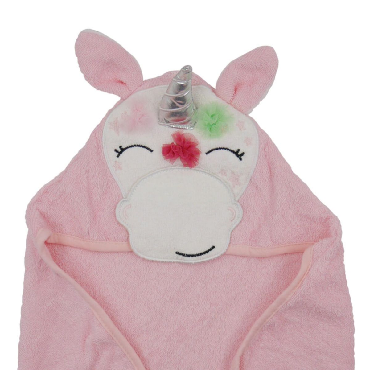 GENERICO - Toalla Para Bebés Con Capucha Diseño Unicornio