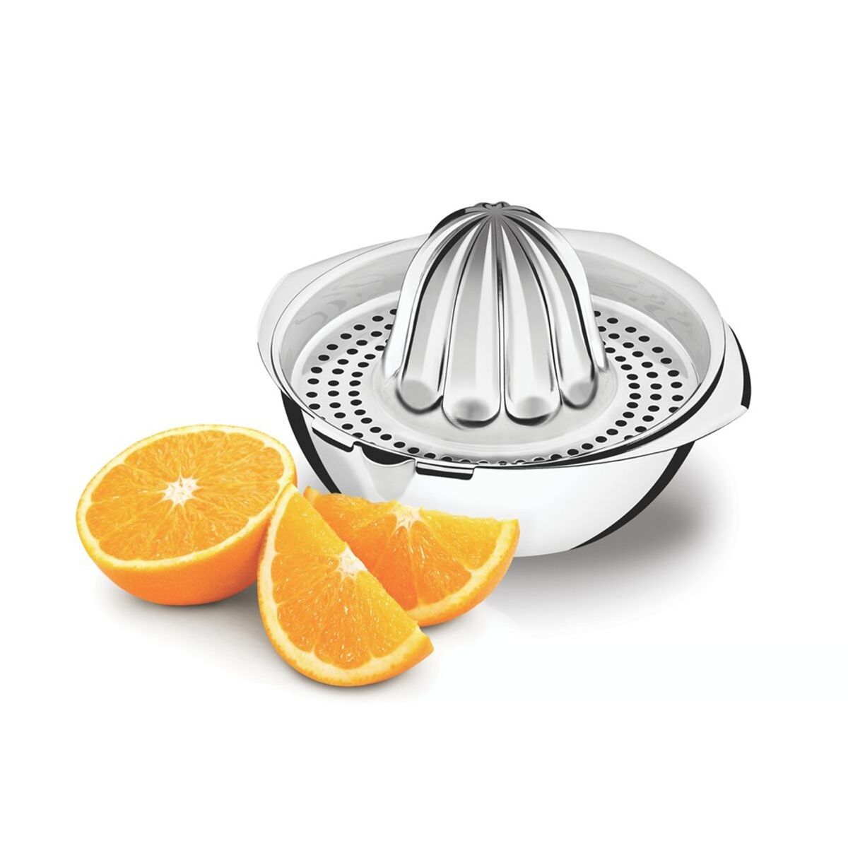 TRAMONTINA - EXPRIMIDOR DE FRUTAS 14 CM DE DIAMETRO TRAMONTINA