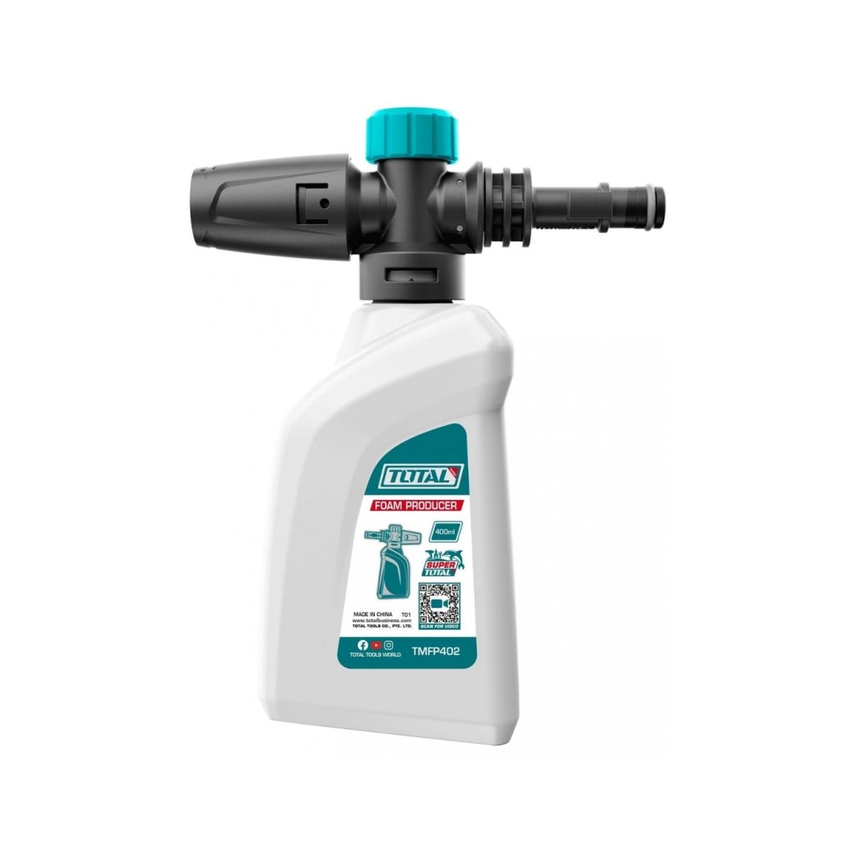 TOTAL TOOLS - Shampunera Jabonera Para Hidrolavadora 400 Ml Total