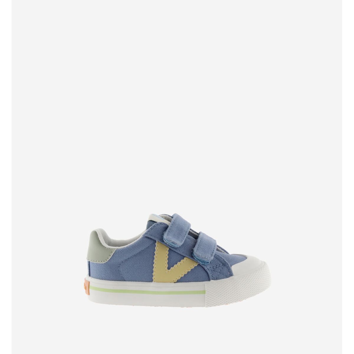 VICTORIA - ZAPATILLA TRIBU BASKET TIRAS LONA JEANS