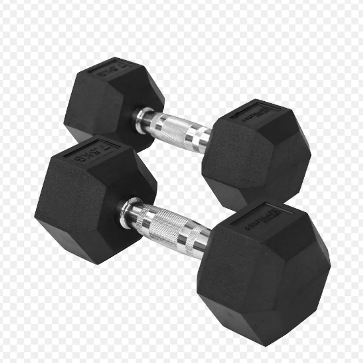 GENERICO - Mancuernas Hexagonales de 2 50KG - Par