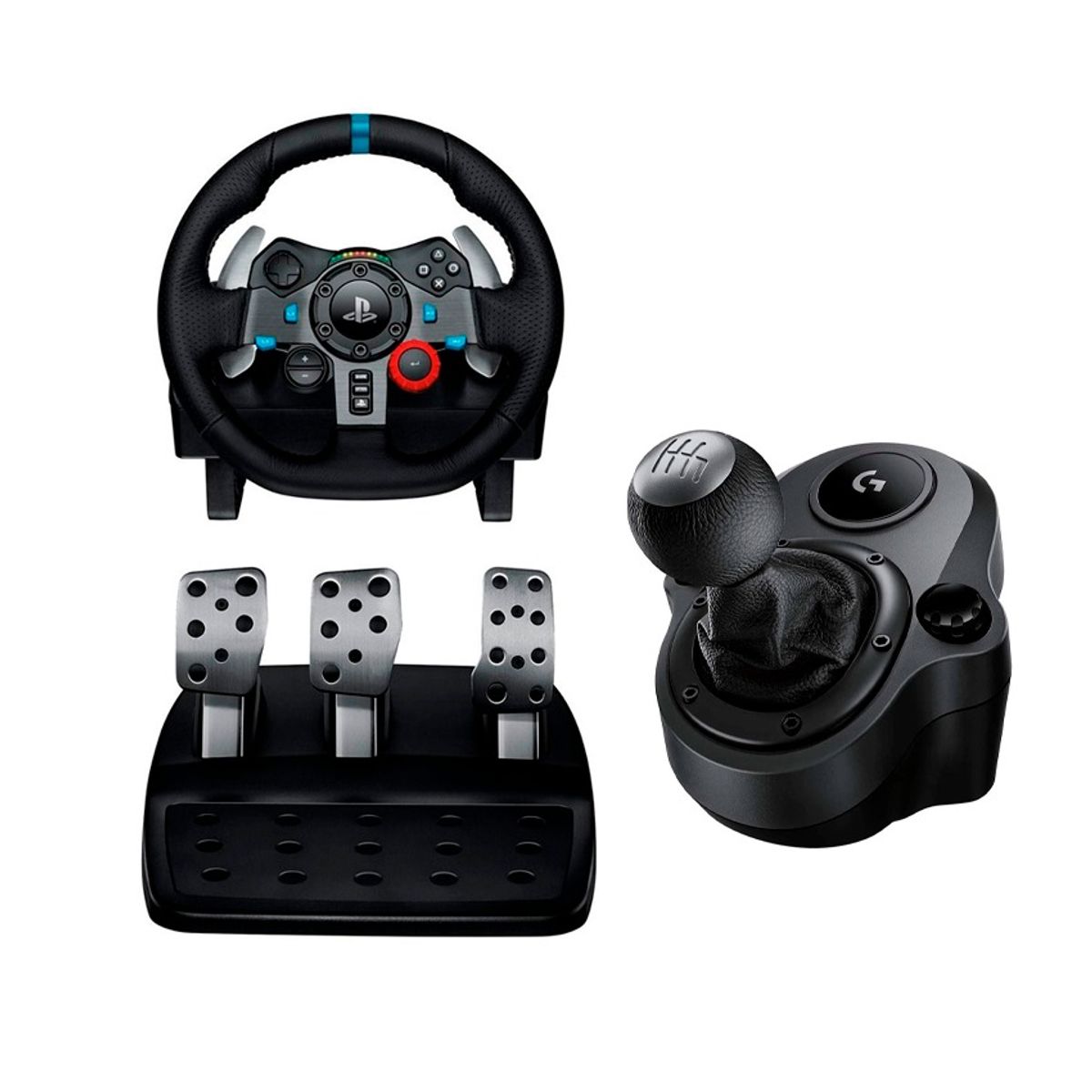 LOGITECH - Volante Para Videojuegos Logitech G Kit G29 + Palanca De Cambios Color Negro