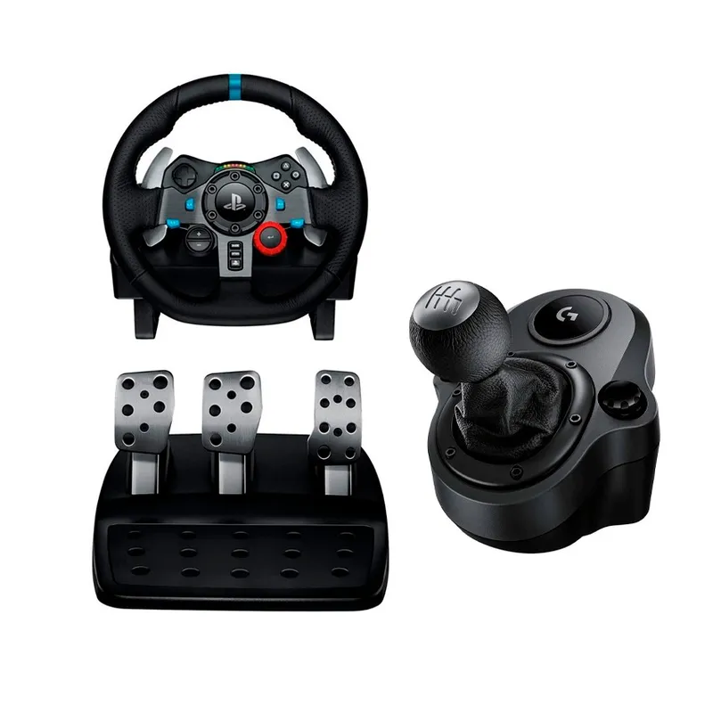 LOGITECH - Volante Para Videojuegos Logitech G Kit G29 + Palanca De Cambios Color Negro