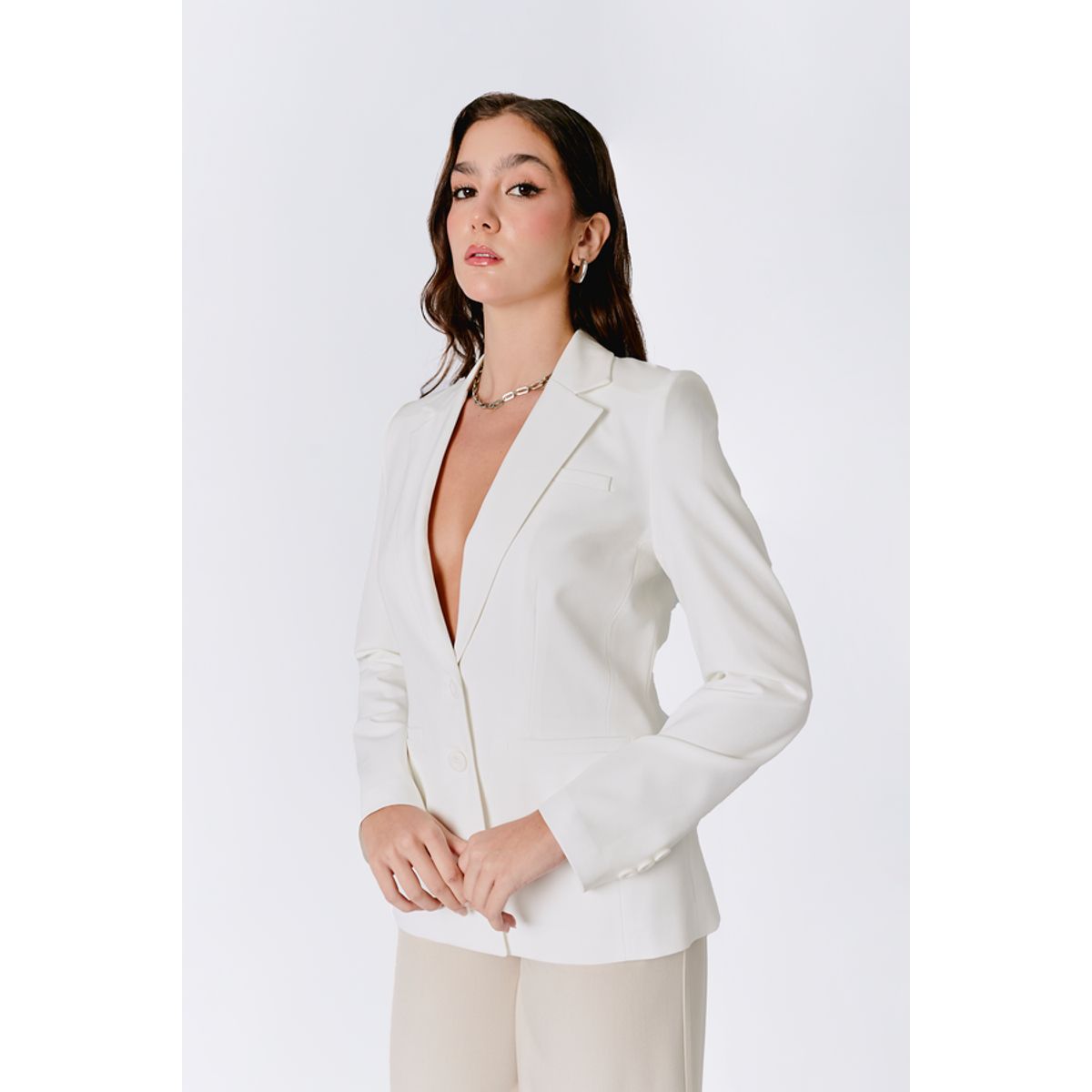 BANATY - BLAZER SASTRE CON BOLSILLOS GALA PARA MUJER