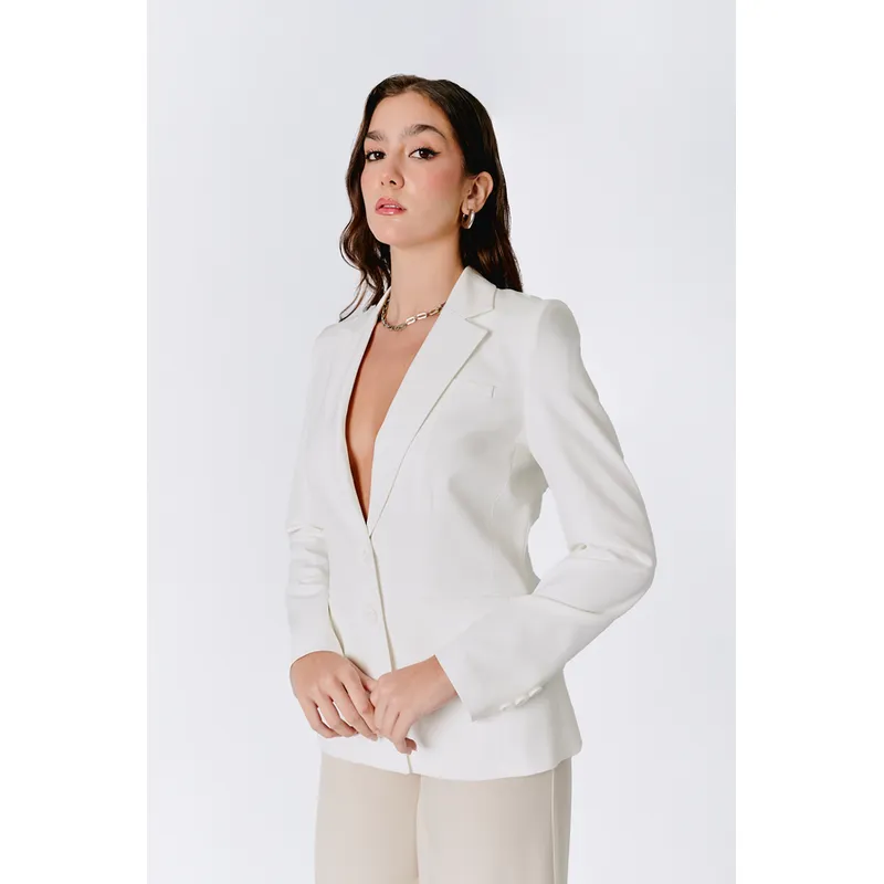 BANATY - BLAZER SASTRE CON BOLSILLOS GALA PARA MUJER