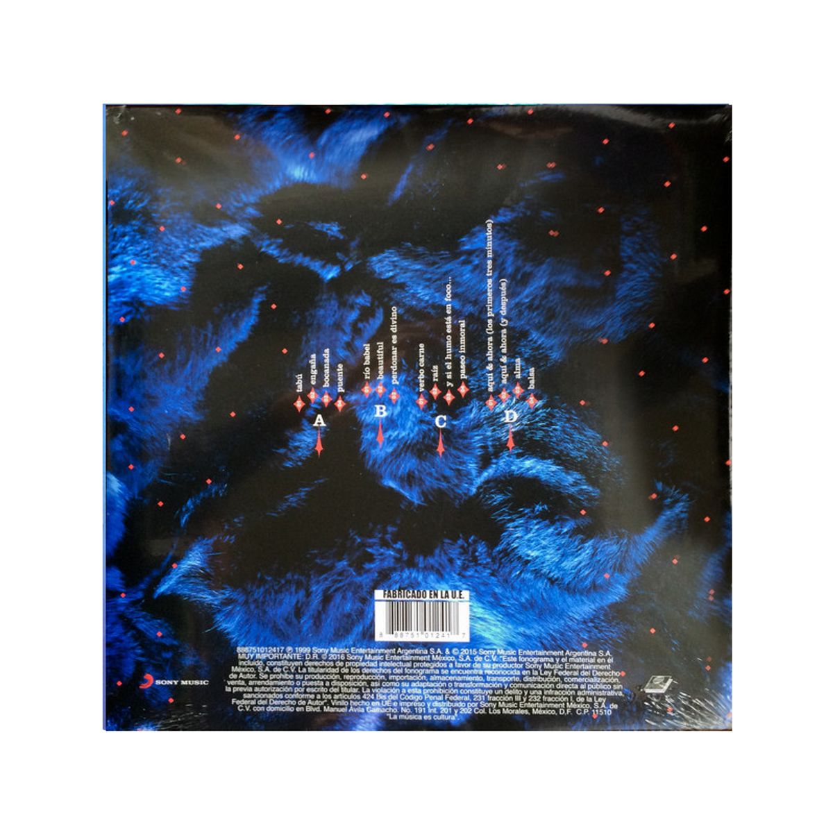 GENERICO - Disco de vinilo Bocanada de Gustavo Cerati