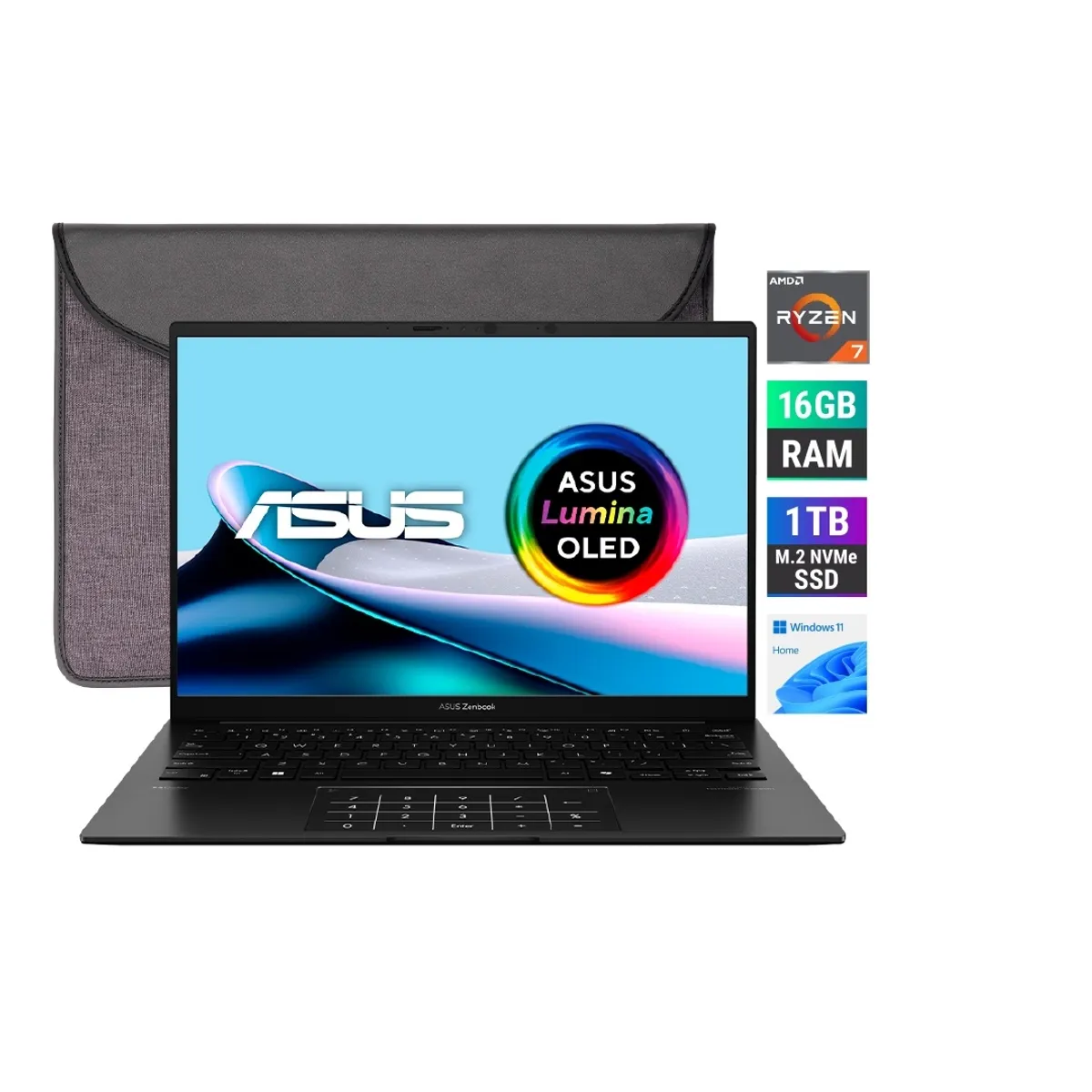 ASUS - Laptop Asus Zenbook 14 R7 16GB RAM 1TB SSD W11 14