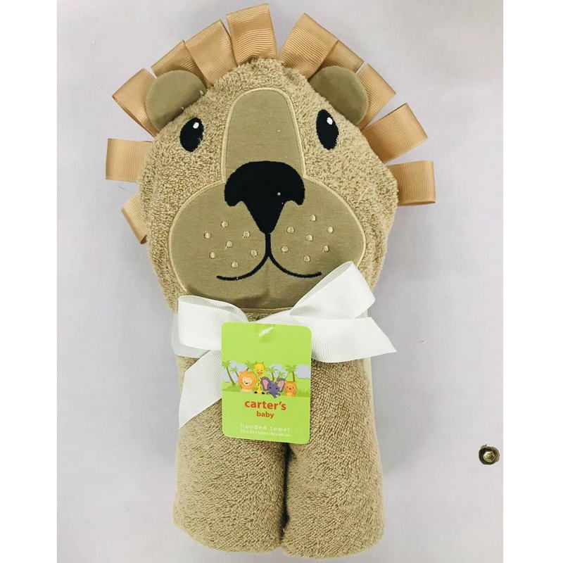 GENERICO - Toalla Para Bebés Con Capucha Diseño Leon