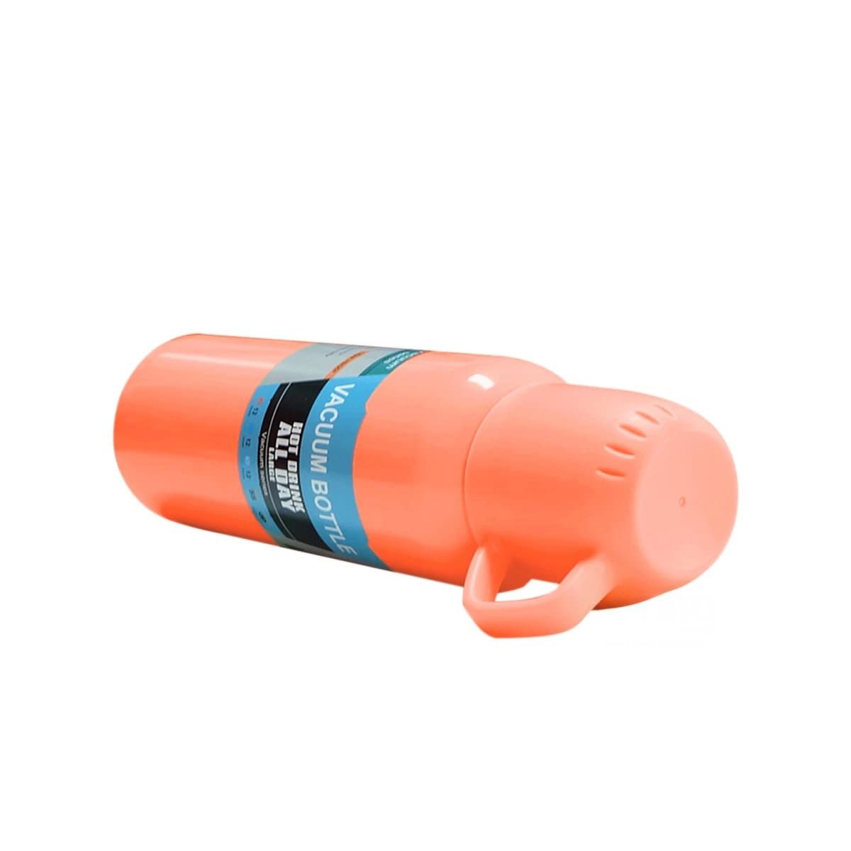 GENERICO - Pack6 Botella 3 Tazas Practicas Naranja Y+Papel de Regalo