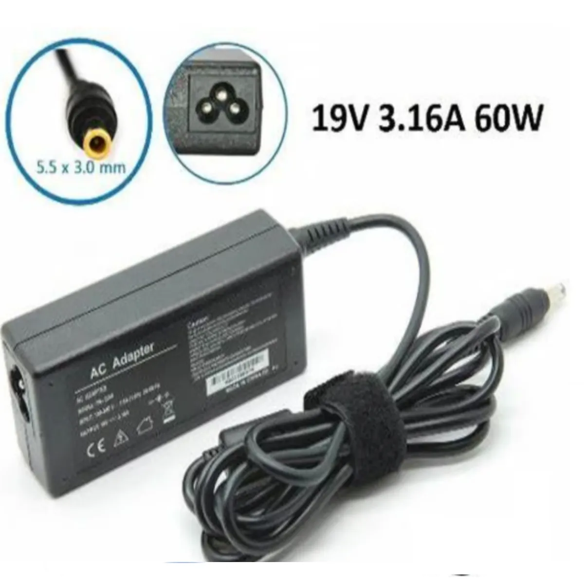 GENERICO - CARGADOR PARA LAPTOP Y MONITOR SAMSUNG 60W