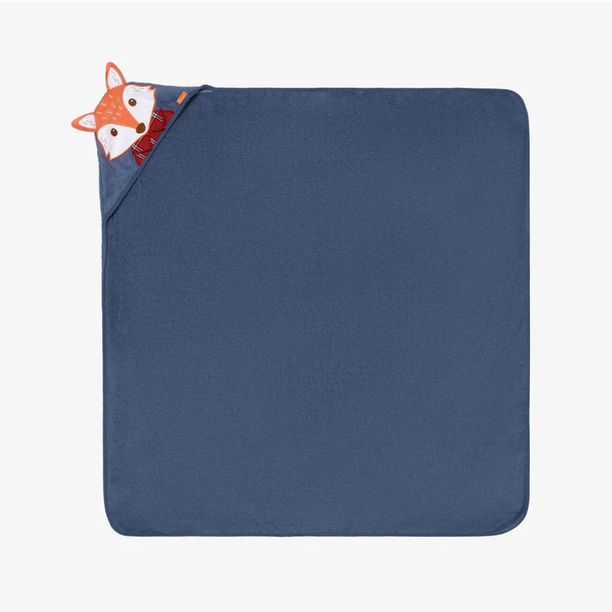 GENERICO - Toalla Para Bebés Con Capucha Diseño Zorro Azul