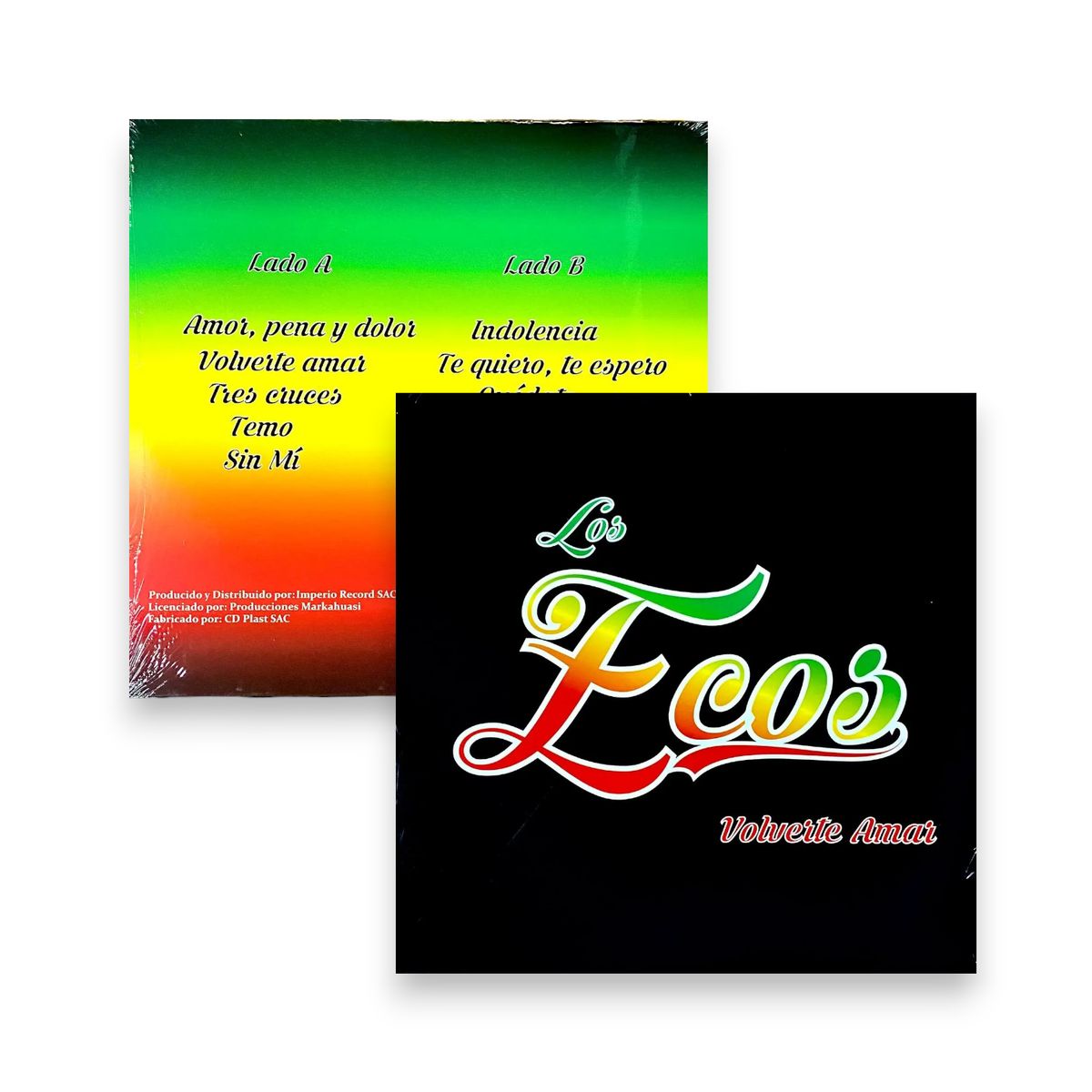 GENERICO - Disco de vinilo Volverte a amar de Los Ecos