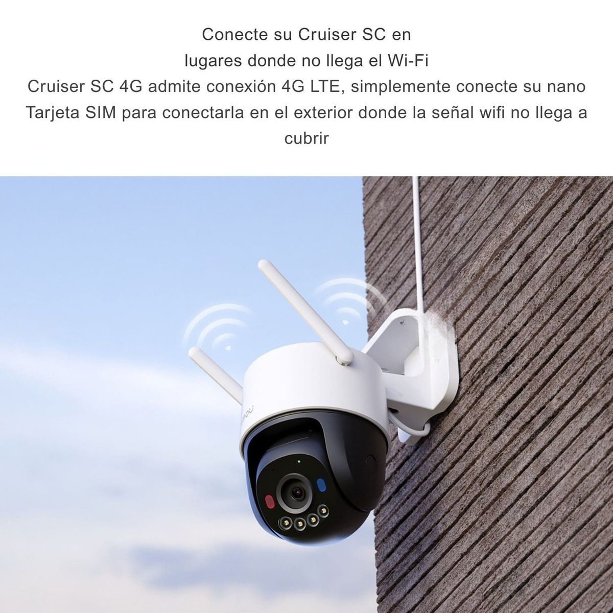 IMOU - Cámara de seguridad CRUISER SC - 5MP Uso exterior WFIFI