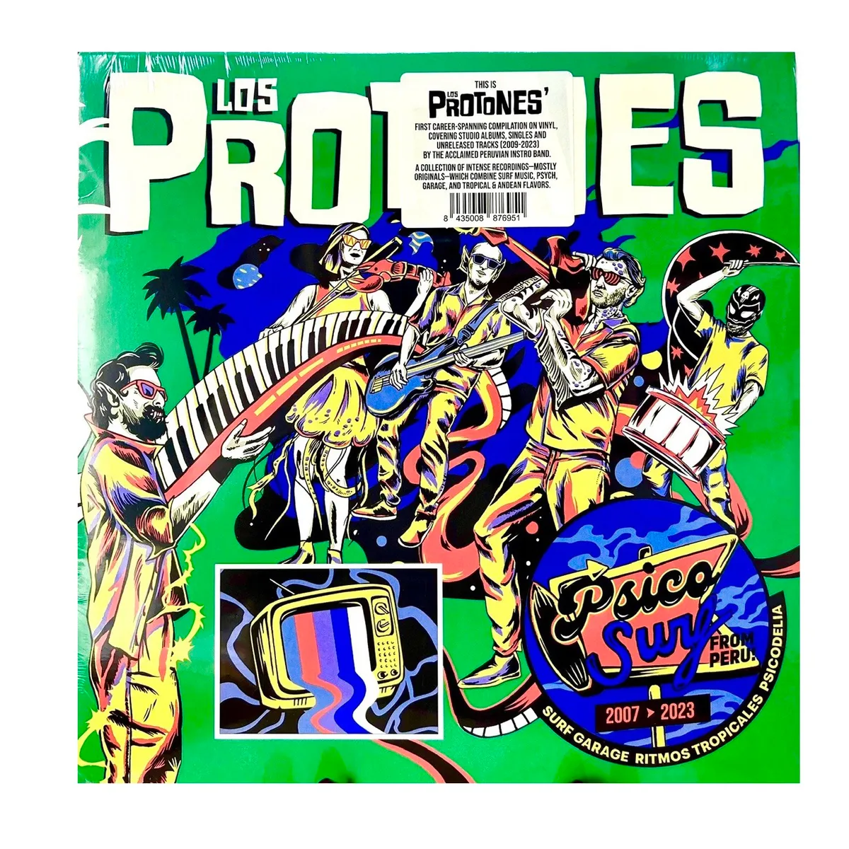 GENERICO - Disco de vinilo Psico Surf de Los Protones