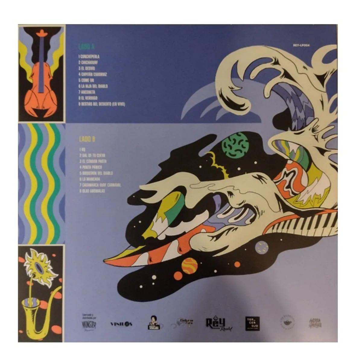 GENERICO - Disco de vinilo Psico Surf de Los Protones