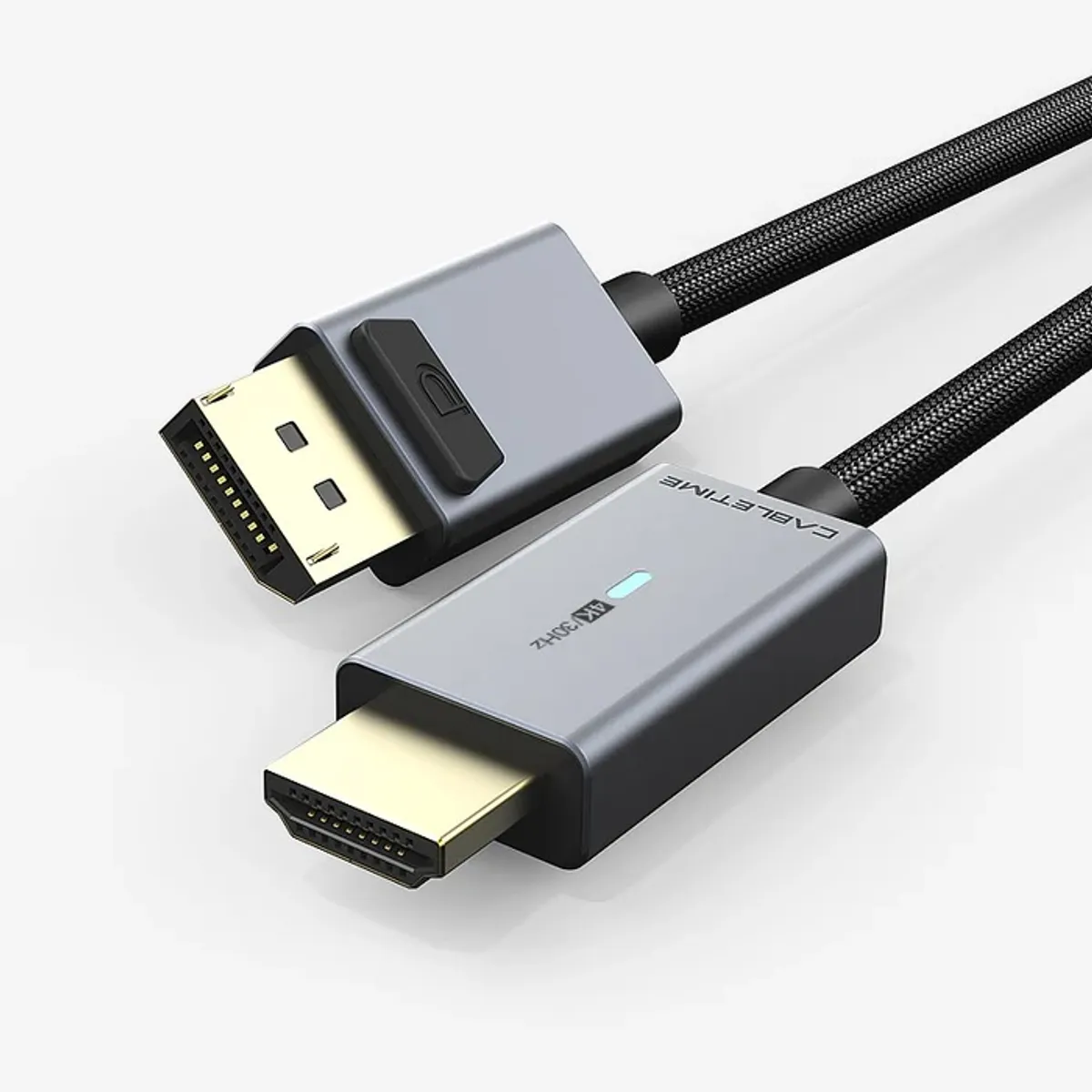 GENERICO - Cable convertidor DisplayPort a HDMI 4K 30Hz
